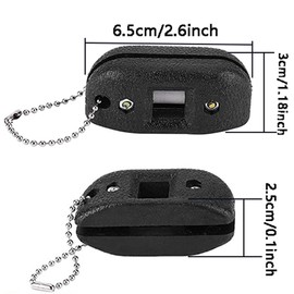 BDHI 1pc Ice Skates Blade Sharpener Portable Width Adjustable Ice Hockey Skate Sharpener Wear Resistance with Storage Bag for Ice Hockey Skates and Figure Skating Blades(Y04-1)