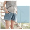 Pantalones cortos de maternidad elásticos para mujeres embarazadas para verano