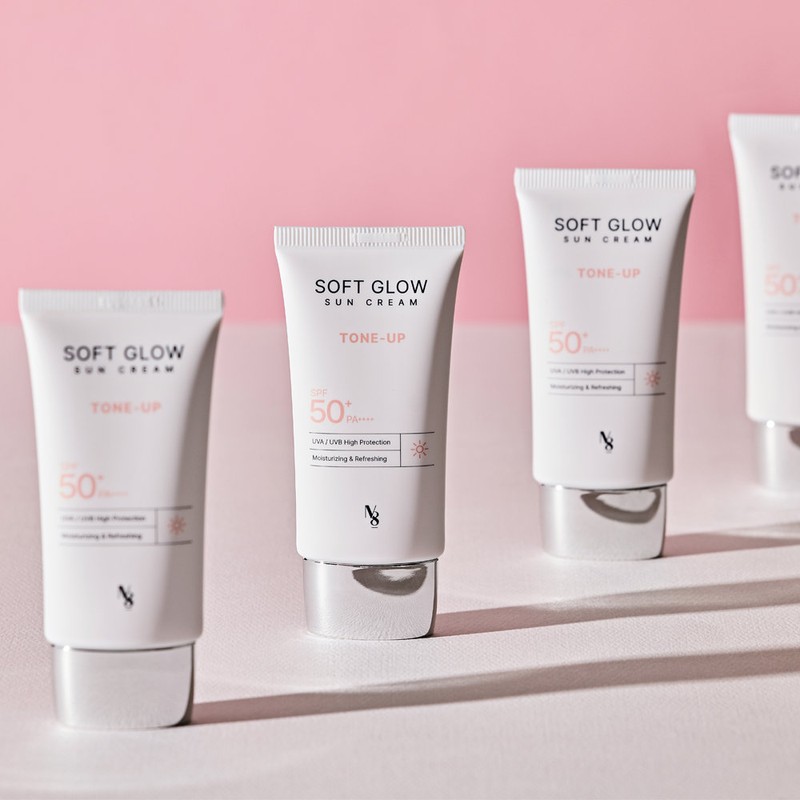 넘버에잇 소프트 글로우 톤업 선크림 50ml SPF 50+ PA++++