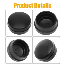 UpAmcarker 983804H050 983803N050 2pcs Front Windshield Wiper Arm Nut Cover Cap Bolt, Wiper Screw Cover Compatible with H-yundai A-ccent/S-anta Fe/Veloster/A-zera/T-ucson/ix35