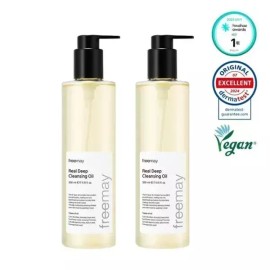 Prime 프리메이 리얼 딥 클렌징 오일 330ml 2개 Pureme Real Deep Cleansing Oil 330ml 2 Pieces