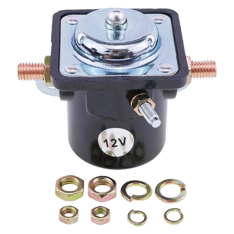 Chamixx 12V 100A 3 Post Snow Plow Motor Control Solenoid