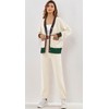 ETCYY NEW Women's 2 Piece Outfit Lounge Set Trendy Cardigan