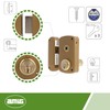 Amig - Overfill Lock Left with Locking Lever and Tongue