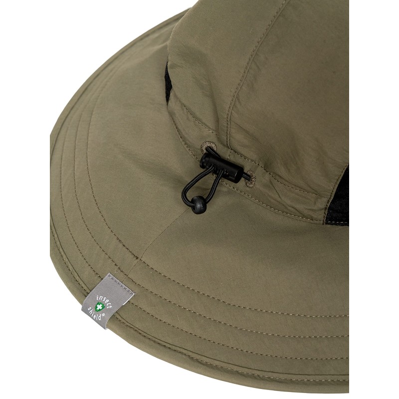 Insect Shield Packable Hat, Olive, Large/X-Large