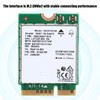 Network Card for Intel AX201NGW WIFI 6 Gigabit 2400M M.2.CNVio2