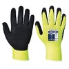 Portwest A340 High Visibility Grip Glove - Latex Foam Yellow,