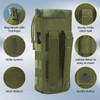 Haafoo Molle Water Bottle Holder, Upgraded 1000D Nylon Tactical Molle