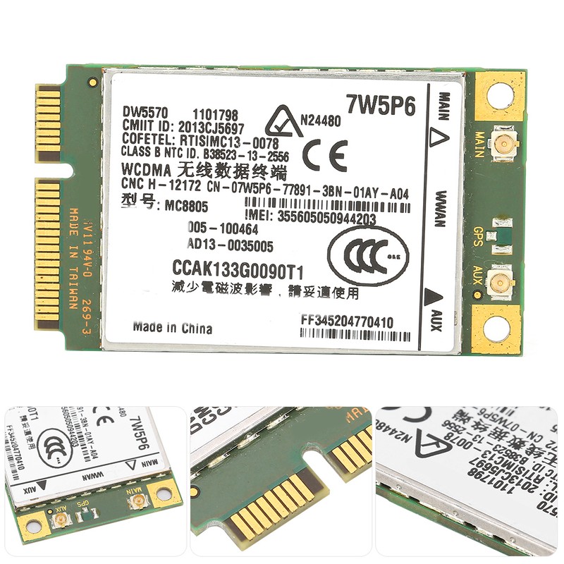 Wireless 4G Module WWAN Broadband Mobile E5440 E6440 E6540 E7240