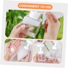 Baluue 2Pcs Refillable Foaming Soap Dispenser Pump Bottles for Kitchen