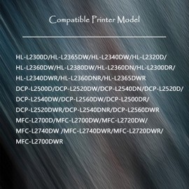 TG Imaging (Single Pack) Replacement for Brother TN660 Compatible Toner Cartridge (1xBlack, 2,600Pages) Work for HL-L2300D HL-L2320D HL-L2340DW HL-L2360DW HL-L2380DW DCP-L2520DW Printer