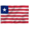 Anley Fly Breeze 3x5 Feet Liberia Flag - Vivid Color