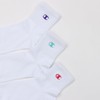 Champion CWSCY203 Women's Socks, Plain Socks, 3-Pair Set, Non-Pile, color