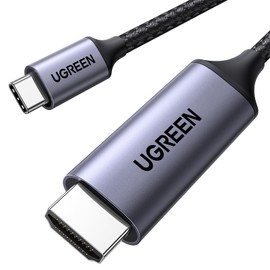 UGREEN USB Type C to HDMI Conversion Cable 1M 4K@60Hz USB C to HDMI Conversion [Unidirectional Communication] [Only Supports USB-C Including DP Alt Mode] Compatible with Thunderbolt 3/4, MacBook