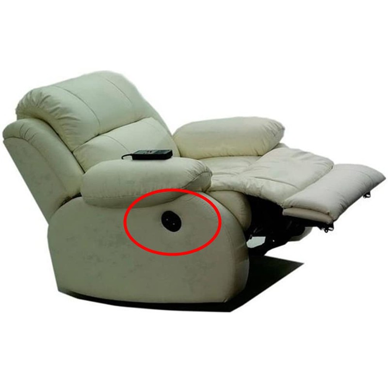 VOANZO 2 Button 5 Pin Recliner Hand Control Pull Chair
