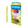 Mitama Fluo Felt Tip Pens - Case of 8 Felt