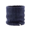 Sterntaler Unisex Knitted Tube Scarf Plain, navy