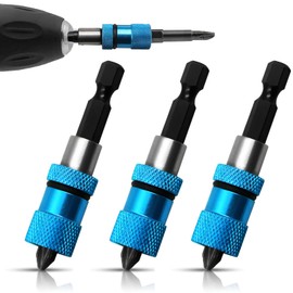 3 pieces drywall bit, drywall screwdriver, plaster screws, rigypsum bit, magnetic quick change bit holder, 1/4 inch hex shank drywall attachment for cordless screwdrivers and hand drills