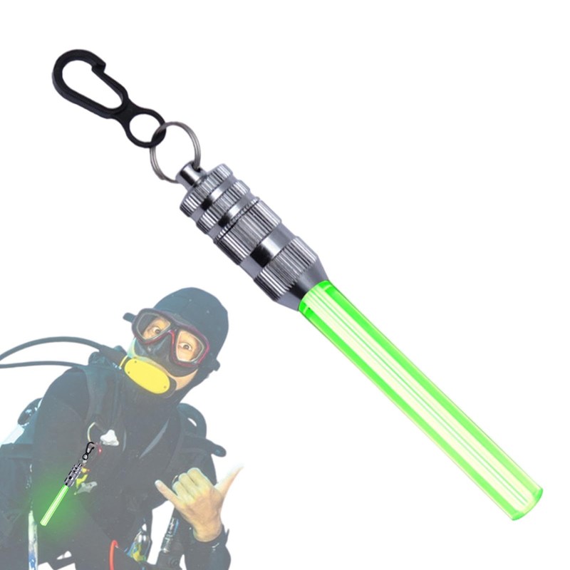 Scuba Diving Flashlight - Bright Underwater Light with Clip -