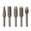 5pcs Electric Rotary File Embossed Steel File Soft Metal File