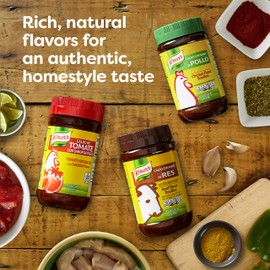 Knorr Beef/Chicken/Tomato With Chicken Bouillon For Sauces, Soups And Stews Mixed Variety Pack Fat And Cholesterol Free 2.0 lb 3 Pack