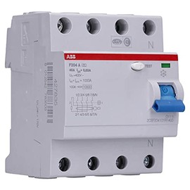 ABB F204 A-40/0.03 Residual Current Circuit Breaker 4P Type A 30mA 40A 2CSF204101R1400