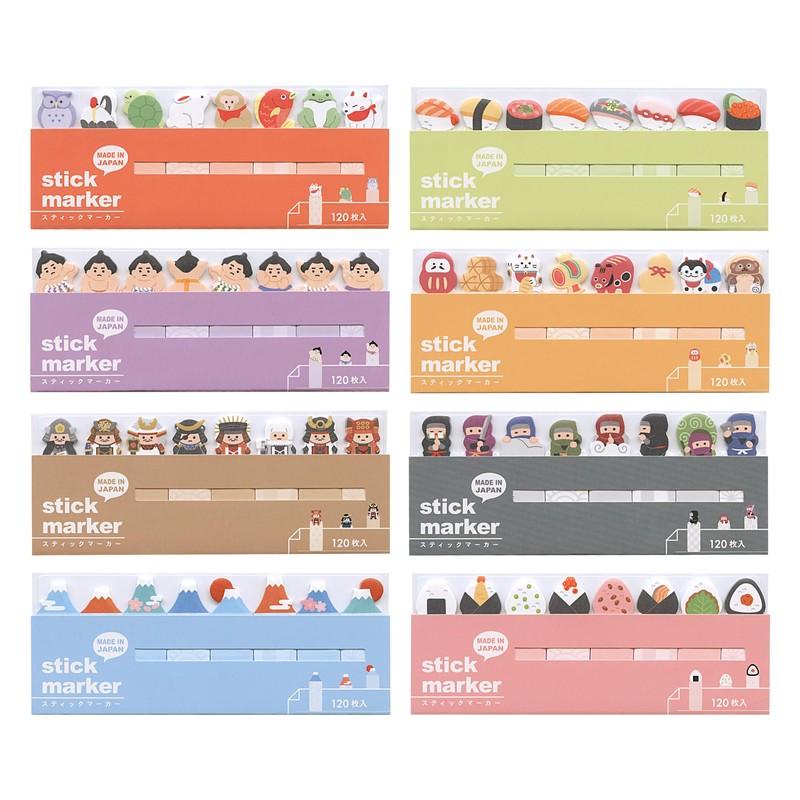 Mindwave Stick Marker Japanese Series Sticky Notes (Onigiri)