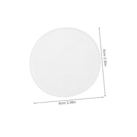 SAFIGLE 100Pcs Travel Stitched Cotton Rounds Organic Makeup Remover Pads for Sensitive Skin Thickened Toner Pads for and Personal Care