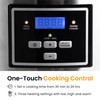 SUNVIVIPRO Programmable Slow Cooker, Multi-Cooker with 2 in 1 Silicone