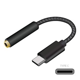 Cellet 3.5mm Stereo Audio Aux Cable for Stereo, iPods, MP3, USB-C Adapter to Audio Aux 3.5mm Audio Player (USB-C to Audio Adapter)