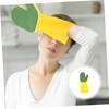 Gatuida Reusable Household Cleaning Gloves Yellow and Green Latex Dishwashing