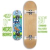 Rude Boyz 17" Micro Complete Skateboard | Maple Wood |
