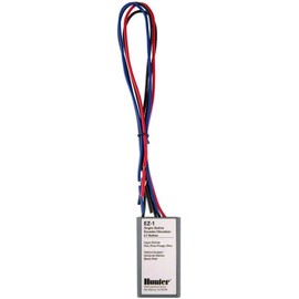 NINJAMO Sprinkler EZ-1 Single-Station Decoder with Status LED, Gray, Plastic, Fixed Spray, 1 pc