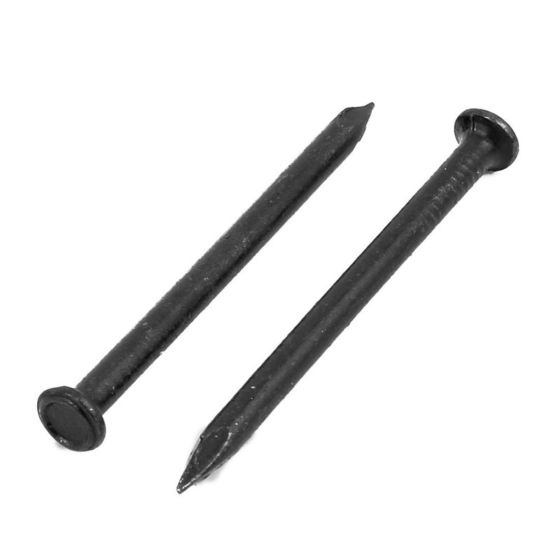 sourcingmap Hardware Nails 2-inch Length Carbon Steel Point Tip Wall