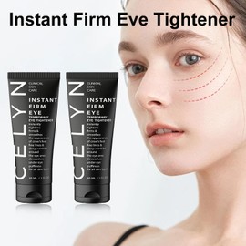 FCXQG Celyn Instant Firm Eye Tightener 2 Pieces Eye Bag Cream Firming Celyn Eye Bag Cream Under Eye Cream Anti Ageing Eye Tightening Eye Bag Cream Eye Cream for Puffiness Dark Circles (30 ml)