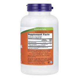 Fenogreco Now Fenugreek 500 Mg 250 Cápsulas Sabor Sin Sabor