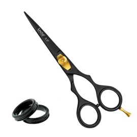 TECTO Professional Hairdressing Scissors 5.5inch – Barber Hair Cutting Scissors Stainless Steel with Sharp Blades & Adjustable Screw for Men, Women, Kids – Hair Shears for Home & Salon