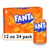 Fanta Orange, 12 fl oz, 24 Pack