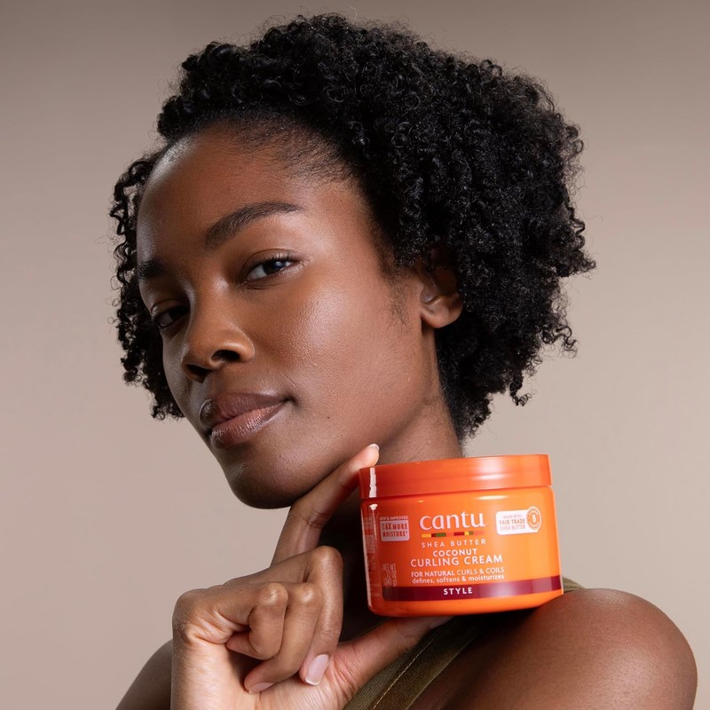 Cantu Coconut Curling Cream, 12 Ounce