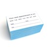 RXBC2011 Appointment Reminder Cards Pack of 100 Sky Blue