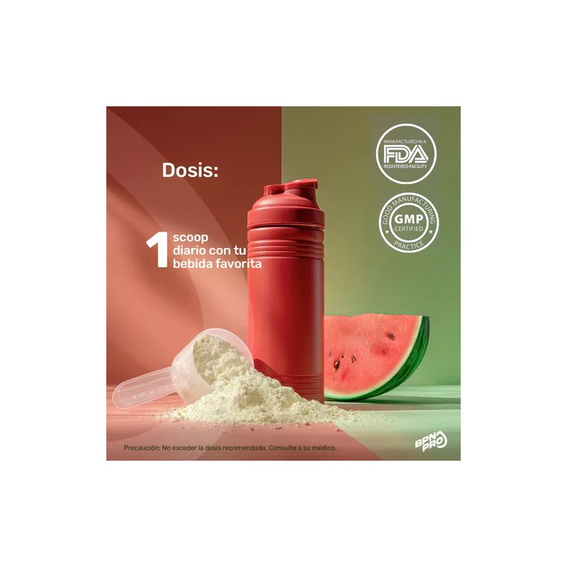 Creatina Monohidratada BPN Pro Sabor Sandía de 450 g para