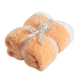 CLOUDS HUG Knit Throw Blanket for Couch - Super Soft Bed Blanket， Fluffy Fuzzy Plush Faux Fur Blankets for Sofa ，50" x 60"