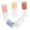 Ipetboom Lip Gloss Bulk 4pcs Mini Plastic Packaging Material Lip