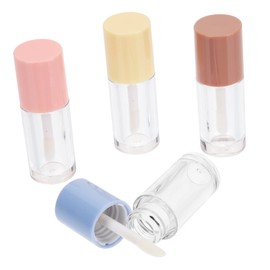 Ipetboom Lip Gloss Bulk 4pcs Mini Plastic Packaging Material Lip Gloss