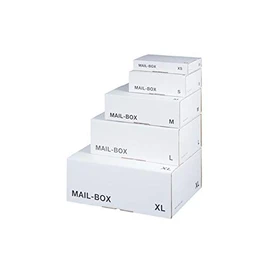 Mail-Box M, White, 331 x 241 x 104 mm, Pack of 20