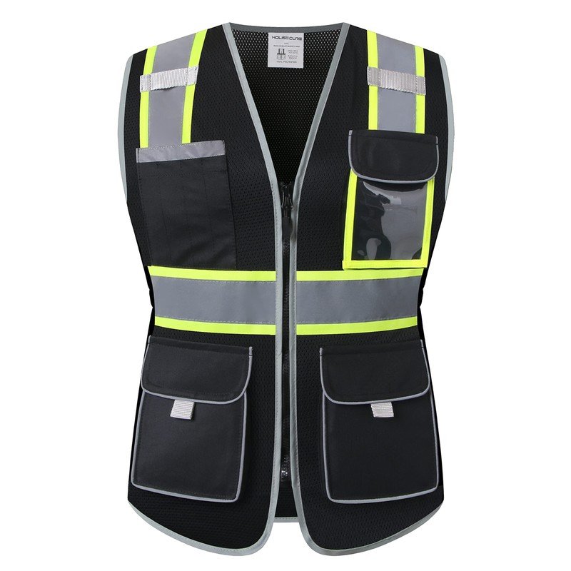HoliSecure Safety Vest for women, Hi vis Reflective Lady Work