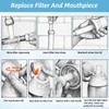 Bottle Filter Mouthpiece Replacement for Brita Water Bottle,3 Pcs Silicone