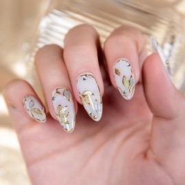 RARJSM Metallic Painting Gel Nail Polish Bronze Gold Chrome 3D Metal Painted Drawing Gel Polish 8ml Reflective Mirror Effect Glossy Shine Soak Off Curing Need Home Salon DIY Nail Art Liner Design
