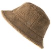CHARM UV Protection Organic Cotton Boa Bucket Hat, One Size