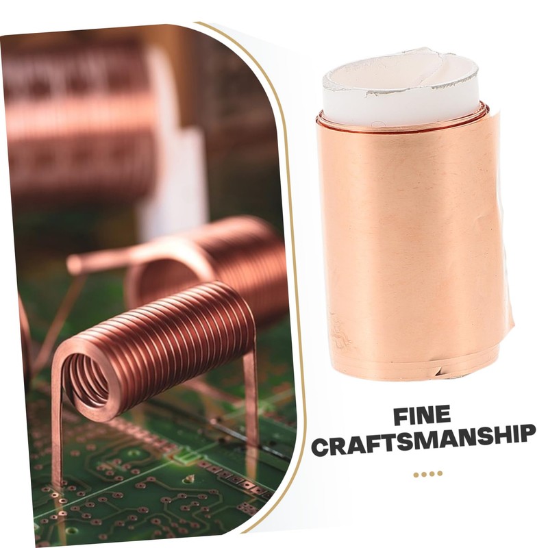 ULTECHNOVO 1roll Copper Sheet Roll Thick Copper Foil for Projects